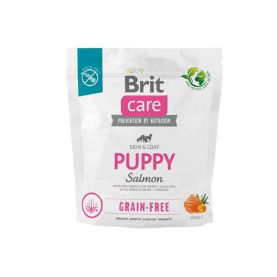 BRIT CARE Dog Grain-free Puppy Salmone 1kg