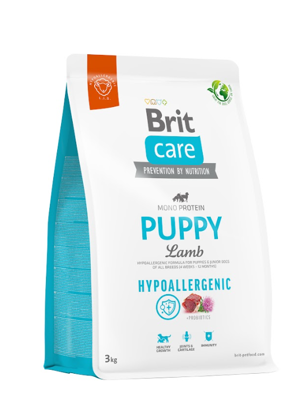 BRIT CARE Hypoallergenic Puppy Agnello 3kg