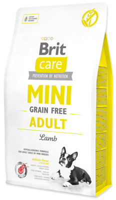 Brit Care Mini Grain Free Adult Con agnello 7kg