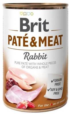 Brit Pate & Meat Con coniglio 400g
