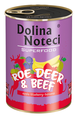 Dolina Noteci Superfood Roe & Beef 400g x12