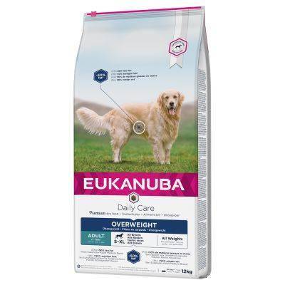 Eukanuba Daily Care Cane adulto sovrappeso 12kg