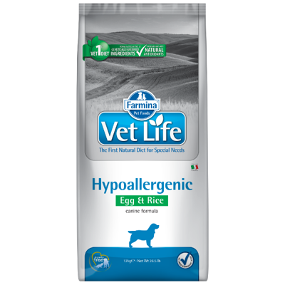Farmina Vet Life Canine Hypoallergenic Egg&Rice 12kg