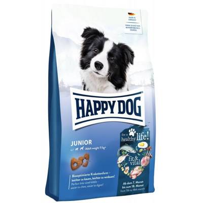 HAPPY DOG FitVital Junior, cibo secco, per cuccioli, 7-18 mesi, 10 kg