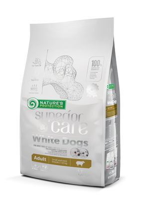 Nature's Protection Superior Care White Dogs Adult Small Breed With Lamb 1,5kg