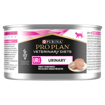 PRO PLAN Veterinary Diets UR St/Ox Urinary Cat Food Mousse 195g