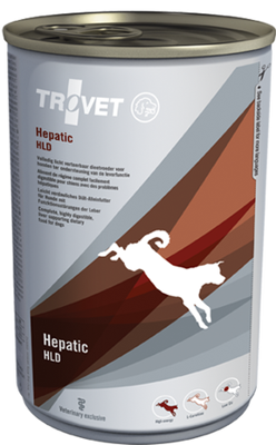 TROVET HLD Hepatic (per il cane) 6x400g-può