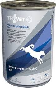 TROVET RRD Hypoallergenic - Rabbit (per cani) 400g - latta