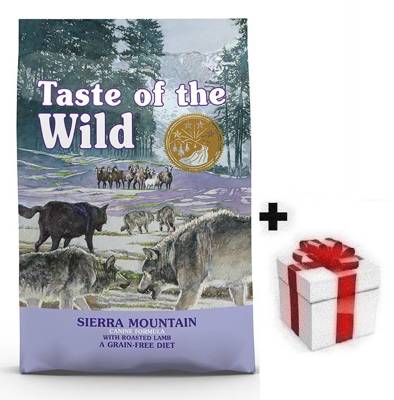 Taste Of The Wild Sierra Mountain 12,2kg + sorpresa per il cane GRATIS